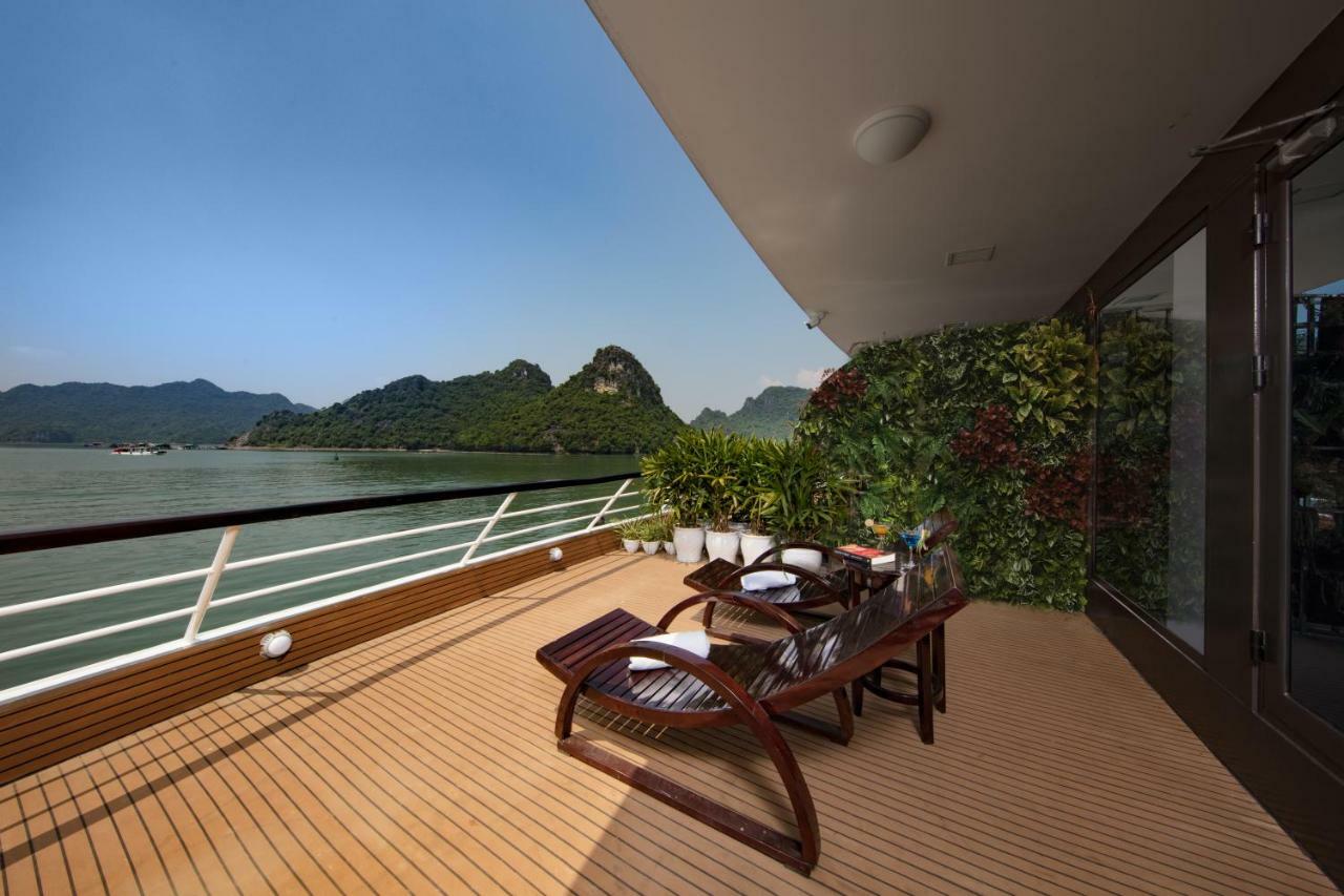 מלון הלונג Scarlet Pearl Cruises - Wonder On Lan Ha Bay מראה חיצוני תמונה