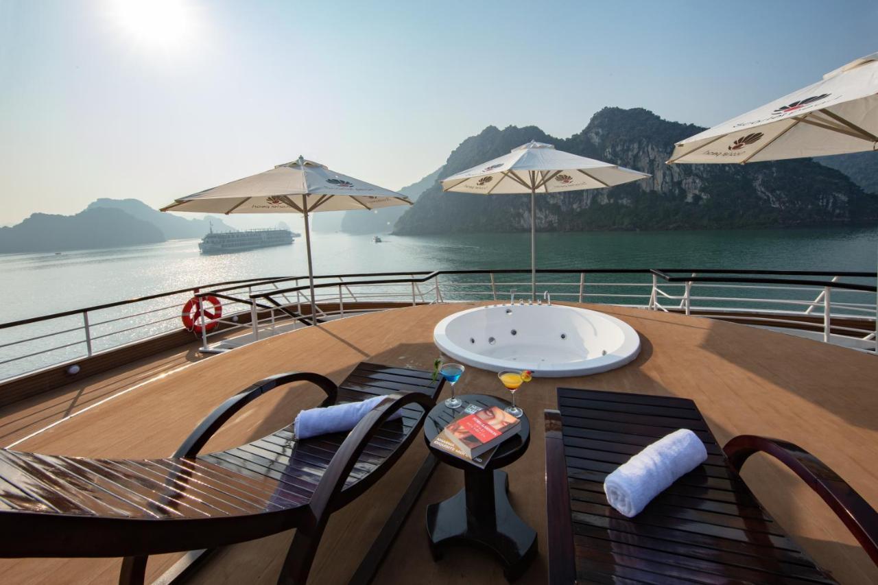 מלון הלונג Scarlet Pearl Cruises - Wonder On Lan Ha Bay מראה חיצוני תמונה