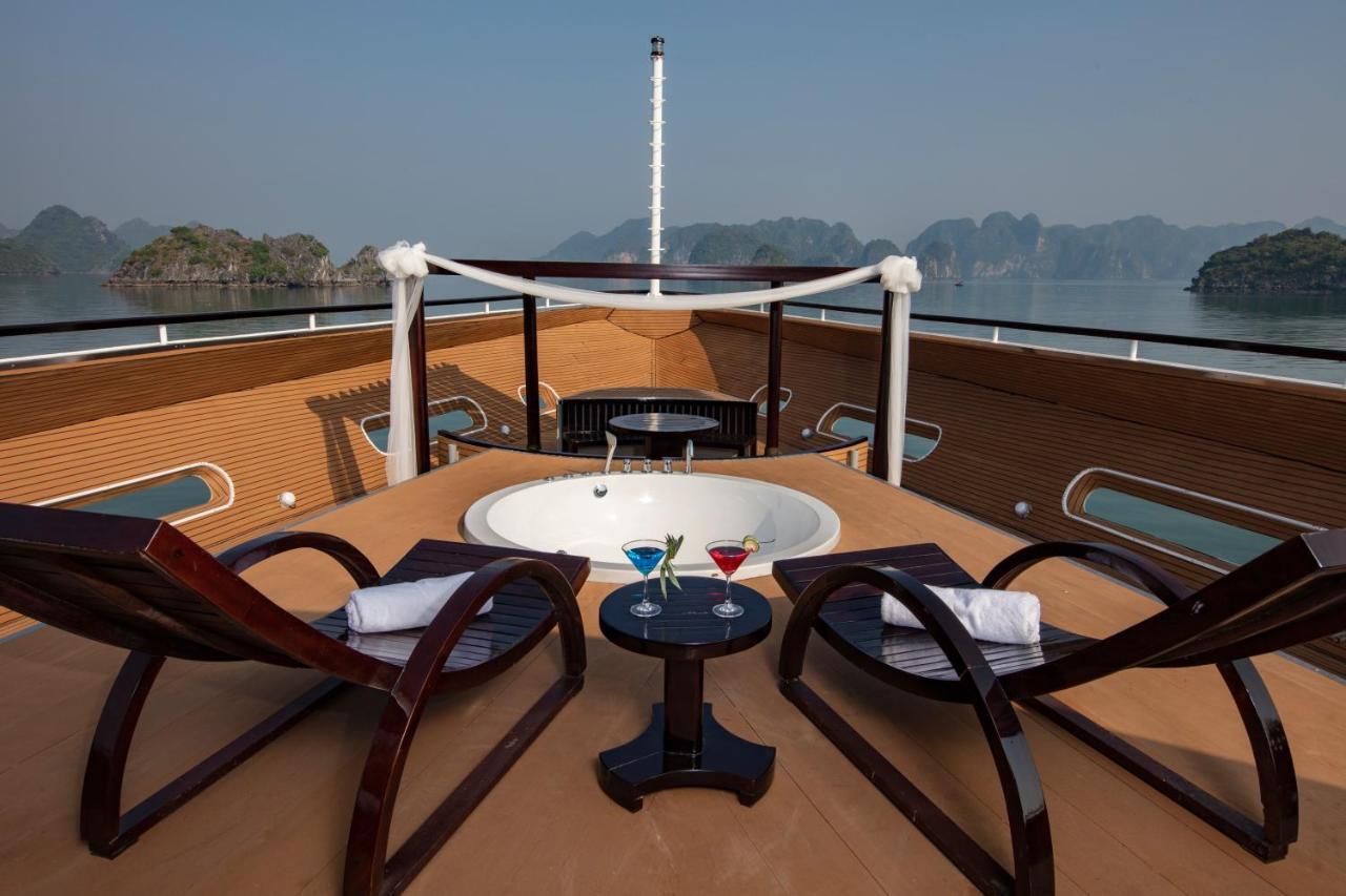 מלון הלונג Scarlet Pearl Cruises - Wonder On Lan Ha Bay מראה חיצוני תמונה