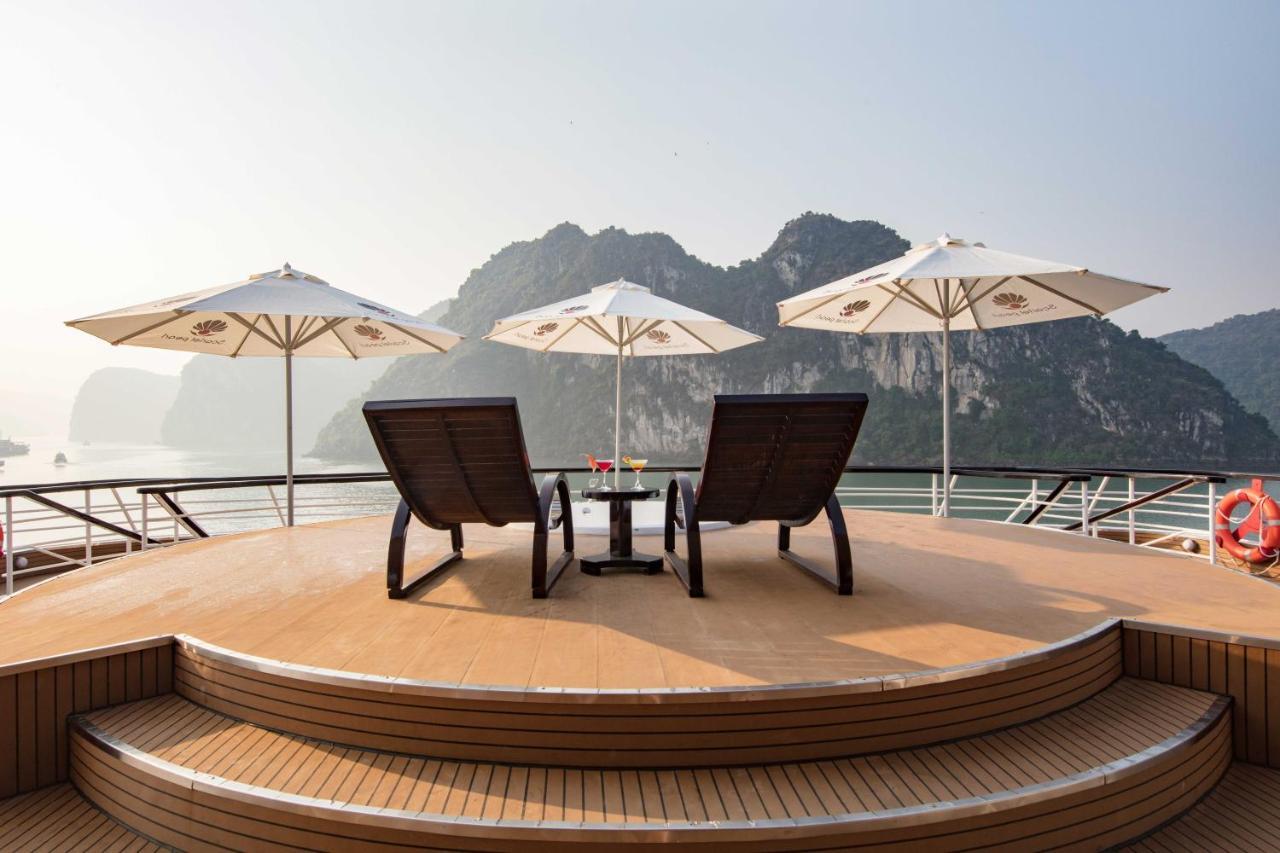 מלון הלונג Scarlet Pearl Cruises - Wonder On Lan Ha Bay מראה חיצוני תמונה